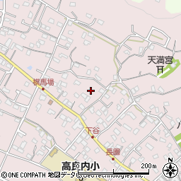 福岡県久留米市高良内町455周辺の地図