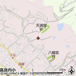 福岡県久留米市高良内町844周辺の地図
