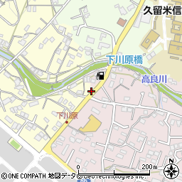 福岡県久留米市高良内町2807周辺の地図