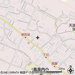 福岡県久留米市高良内町474周辺の地図