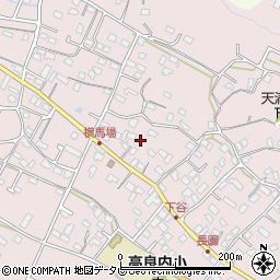 福岡県久留米市高良内町473周辺の地図