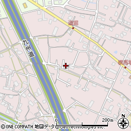 福岡県久留米市高良内町57周辺の地図