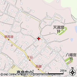 福岡県久留米市高良内町736周辺の地図