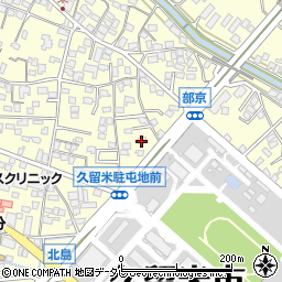 竹田津医院周辺の地図