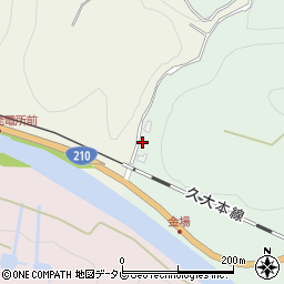 大分県日田市天瀬町馬原656周辺の地図