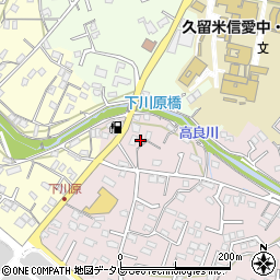 福岡県久留米市高良内町2803周辺の地図