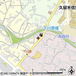 福岡県久留米市高良内町2806周辺の地図