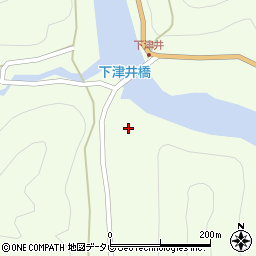 下津井橋周辺の地図