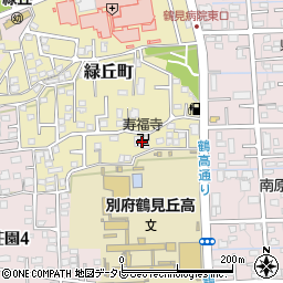 国東山寿福寺周辺の地図