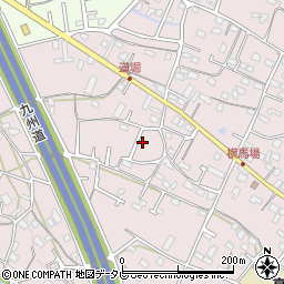 福岡県久留米市高良内町55周辺の地図