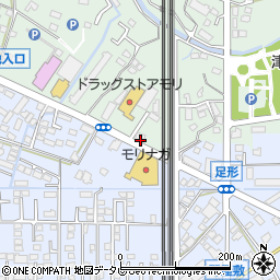 福岡県久留米市津福本町775-2周辺の地図