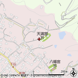 福岡県久留米市高良内町738-1周辺の地図
