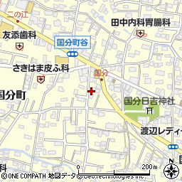 東京海上日動火災保険　代理店・オオマエ保険事務所周辺の地図