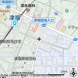 福岡県久留米市津福本町1625周辺の地図