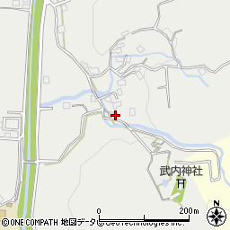 大分県玖珠郡玖珠町森174-1周辺の地図