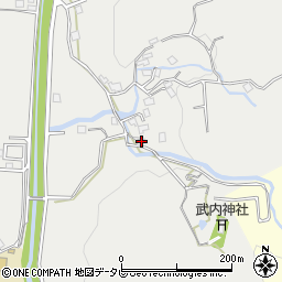 大分県玖珠郡玖珠町森174周辺の地図