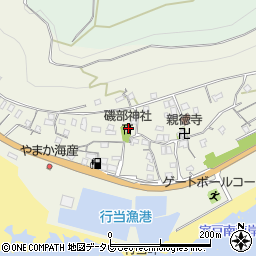 磯部神社周辺の地図