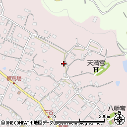 福岡県久留米市高良内町407周辺の地図