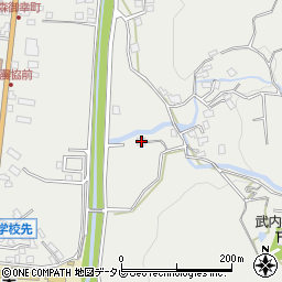 大分県玖珠郡玖珠町森189周辺の地図