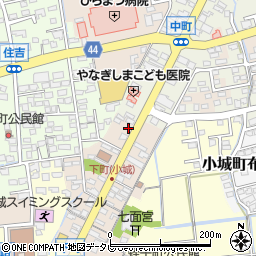 佐賀県小城市小城町534-1周辺の地図