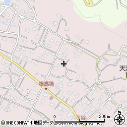 福岡県久留米市高良内町413周辺の地図