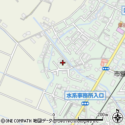 福岡県久留米市津福本町1766周辺の地図