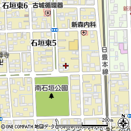株式会社デンザイ東亜　別府営業所周辺の地図