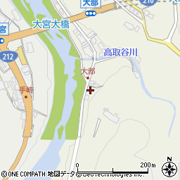 大分県日田市日高2522-1周辺の地図