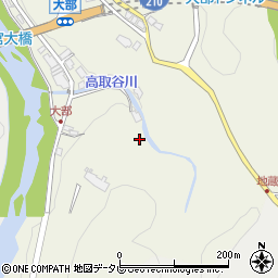〒877-0033 大分県日田市大部町の地図