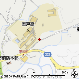 高知県室戸市室津43周辺の地図