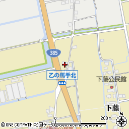 佐賀県神埼郡吉野ヶ里町乙ノ馬手1209-2周辺の地図