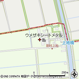 ウメザキシートメタル株式会社佐賀みやき工場周辺の地図