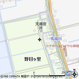 佐賀県神埼市神埼町本堀1384周辺の地図