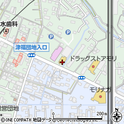 福岡県久留米市津福本町789周辺の地図