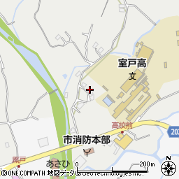 高知県室戸市室津212周辺の地図