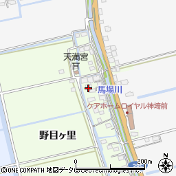 佐賀県神埼市神埼町本堀1406-1周辺の地図