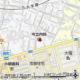 福岡県久留米市西町178周辺の地図