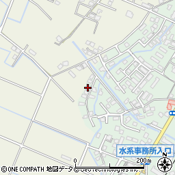 福岡県久留米市津福本町1750-3周辺の地図