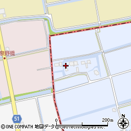 佐賀県神埼市神埼町姉川568周辺の地図