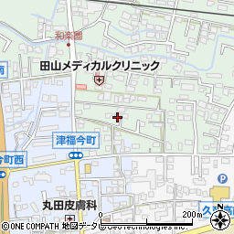 福岡県久留米市津福本町35-49周辺の地図