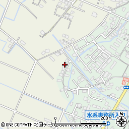 福岡県久留米市津福本町1752-8周辺の地図