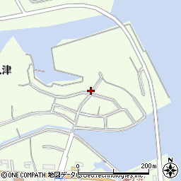 佐賀県伊万里市山代町楠久津121周辺の地図