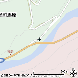 大分県日田市天瀬町馬原786-1周辺の地図