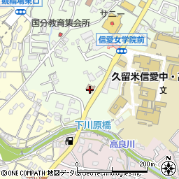 高牟礼市民センター行政棟周辺の地図