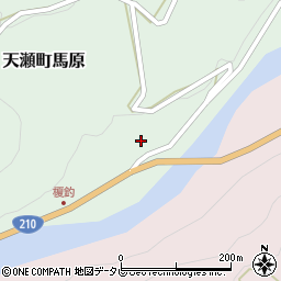 大分県日田市天瀬町馬原789周辺の地図