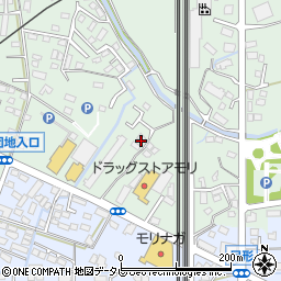 福岡県久留米市津福本町786-26周辺の地図