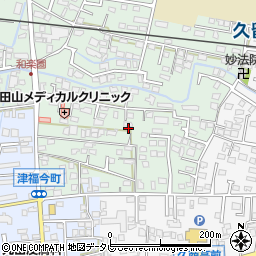 福岡県久留米市津福本町28周辺の地図