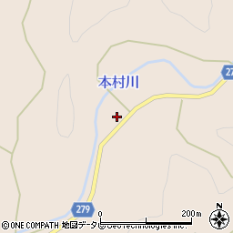 愛媛県宇和島市吉田町立間621周辺の地図