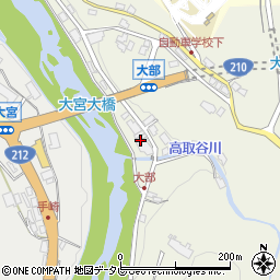 大分県日田市日高2511-11周辺の地図