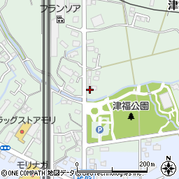 福岡県久留米市津福本町717周辺の地図